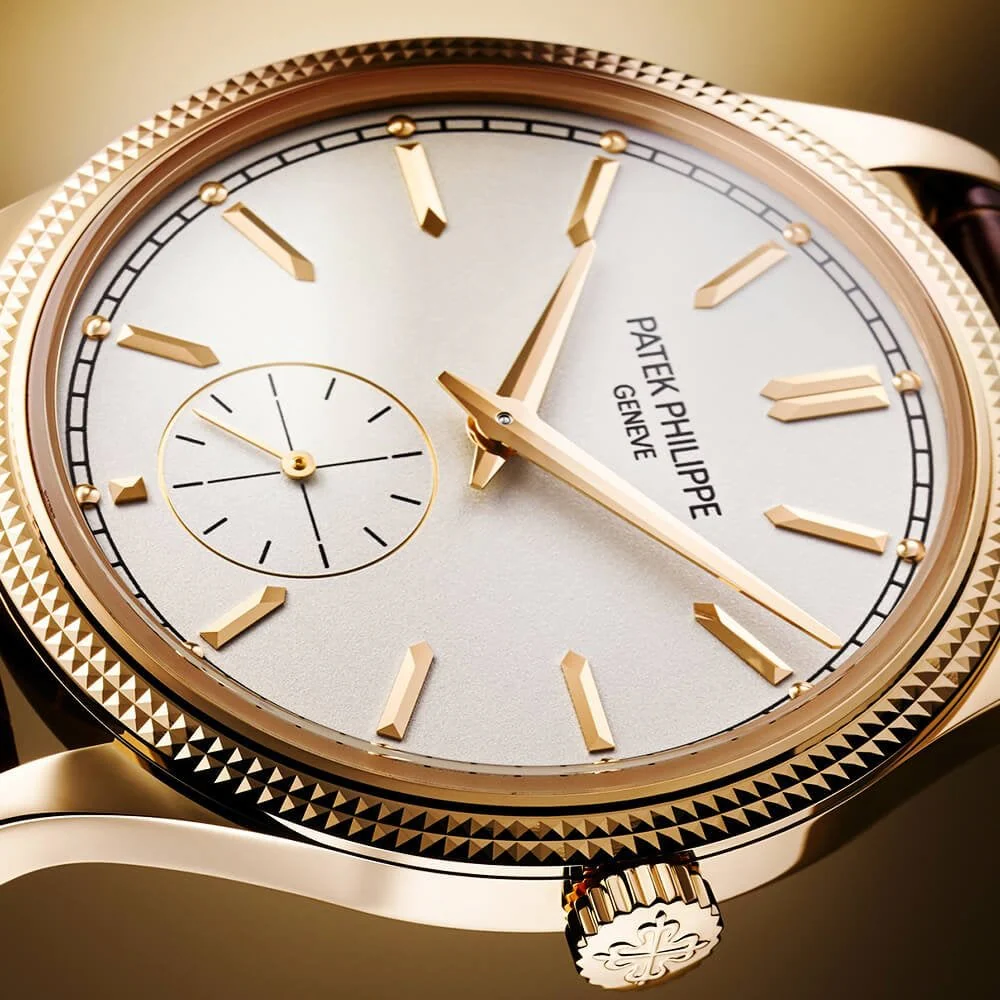 Calatrava 39mm 18ct Rose Gold Silver Dial Manual-Wind Watch - Image 5
