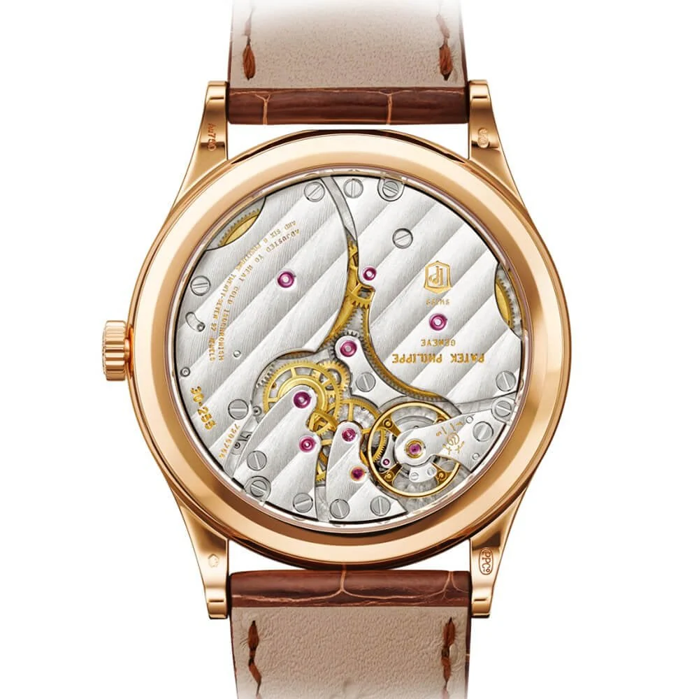 Calatrava 39mm 18ct Rose Gold Silver Dial Manual-Wind Watch - Image 7