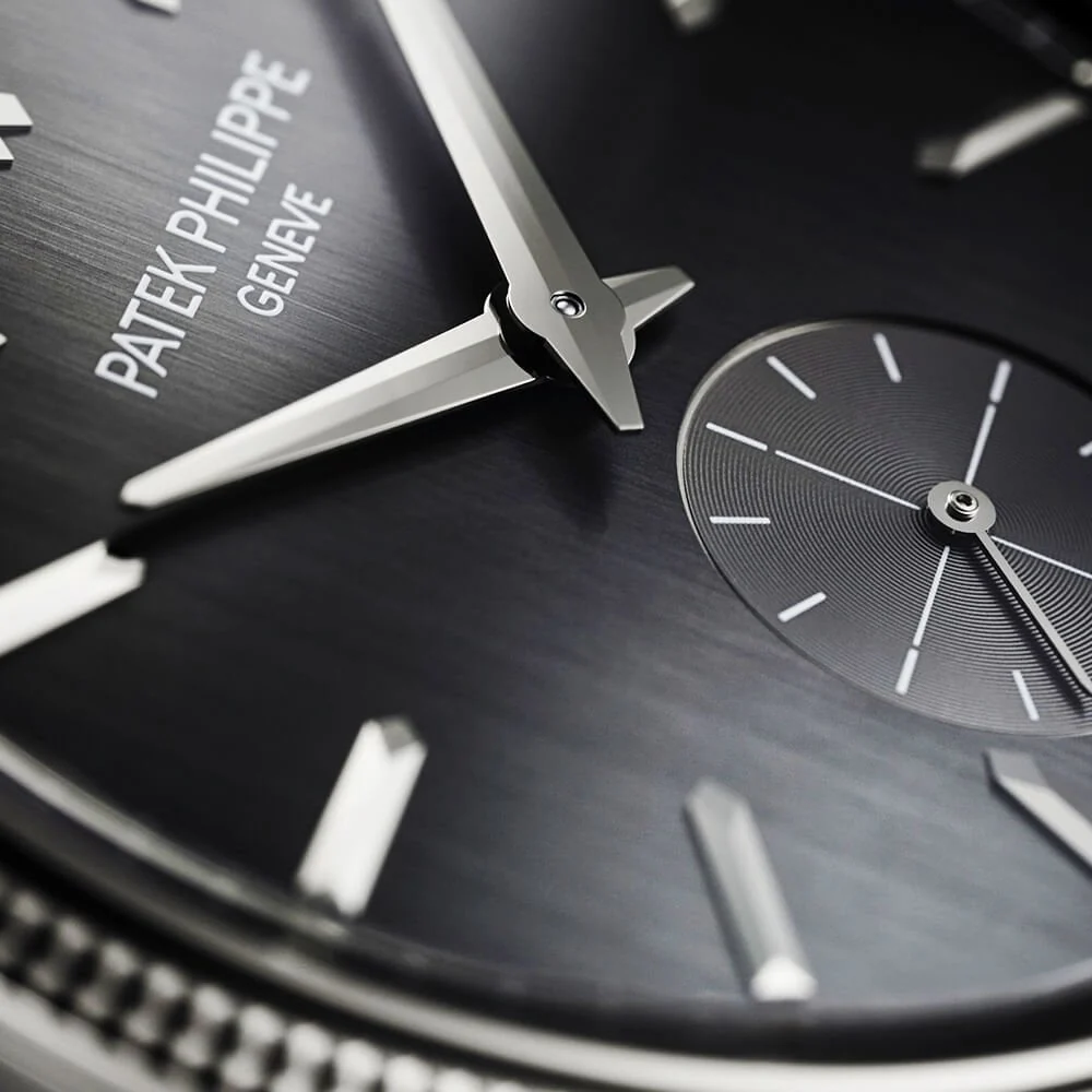 Calatrava 39mm 18ct White Gold Charcoal Grey Dial Manual-Wind Watch - Image 3