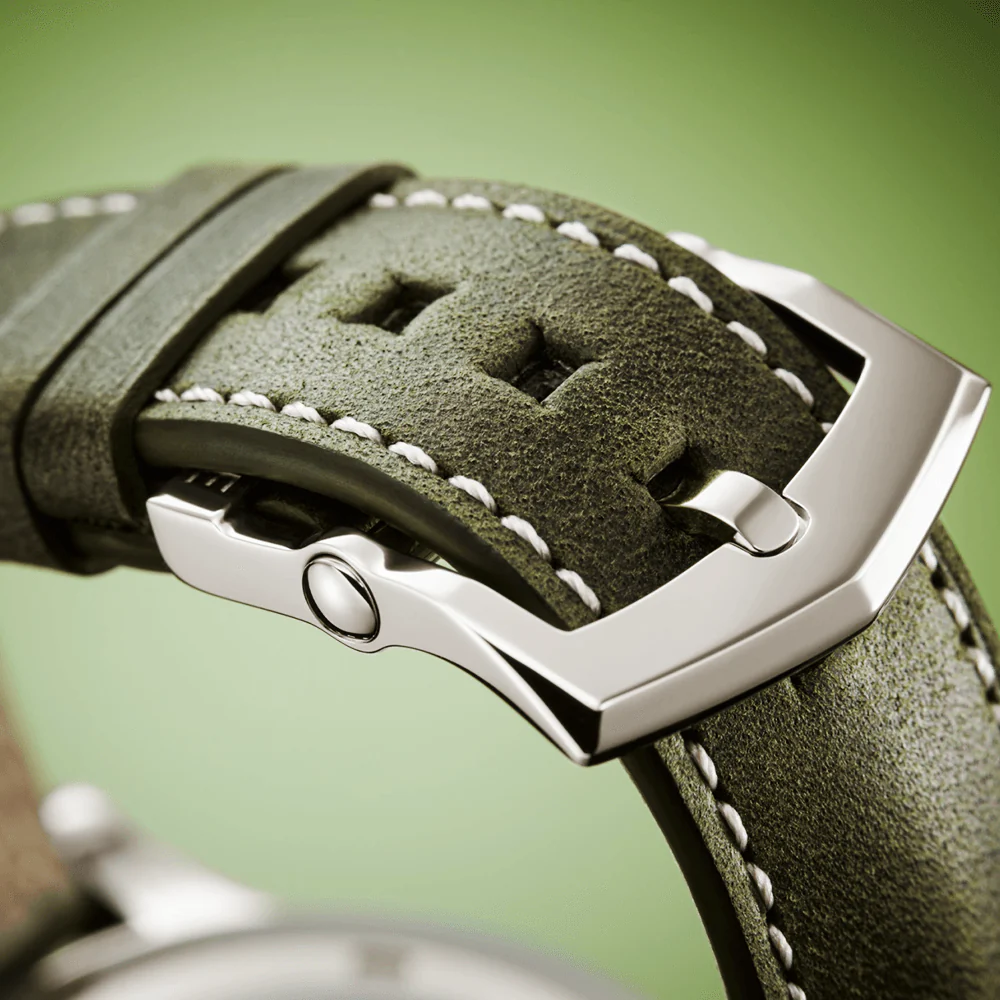 Complications Calatrava Pilot Travel Time Khaki Green Dial Automatic Watch - Image 4