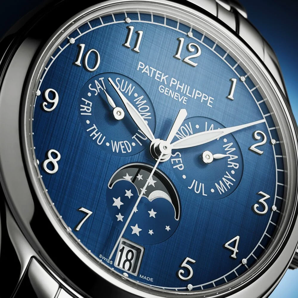 Complications Annual Calendar 38mm Blue Dial Automatic Bracelet Watch - Image 3