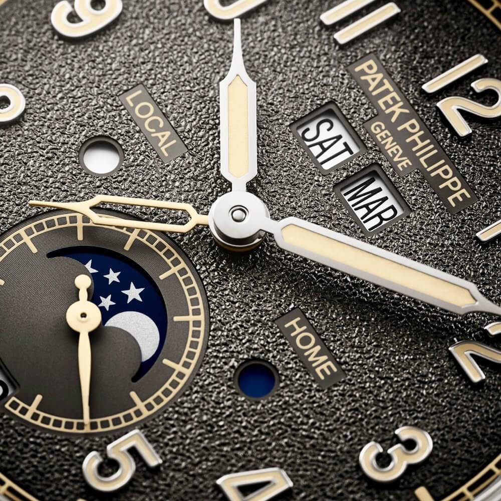 Complications Annual Calendar Travel Time 41mm Anthracite Dial Watch - Image 3