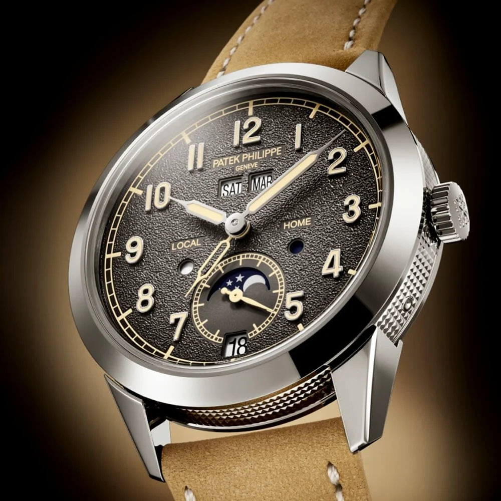 Complications Annual Calendar Travel Time 41mm Anthracite Dial Watch - Image 4