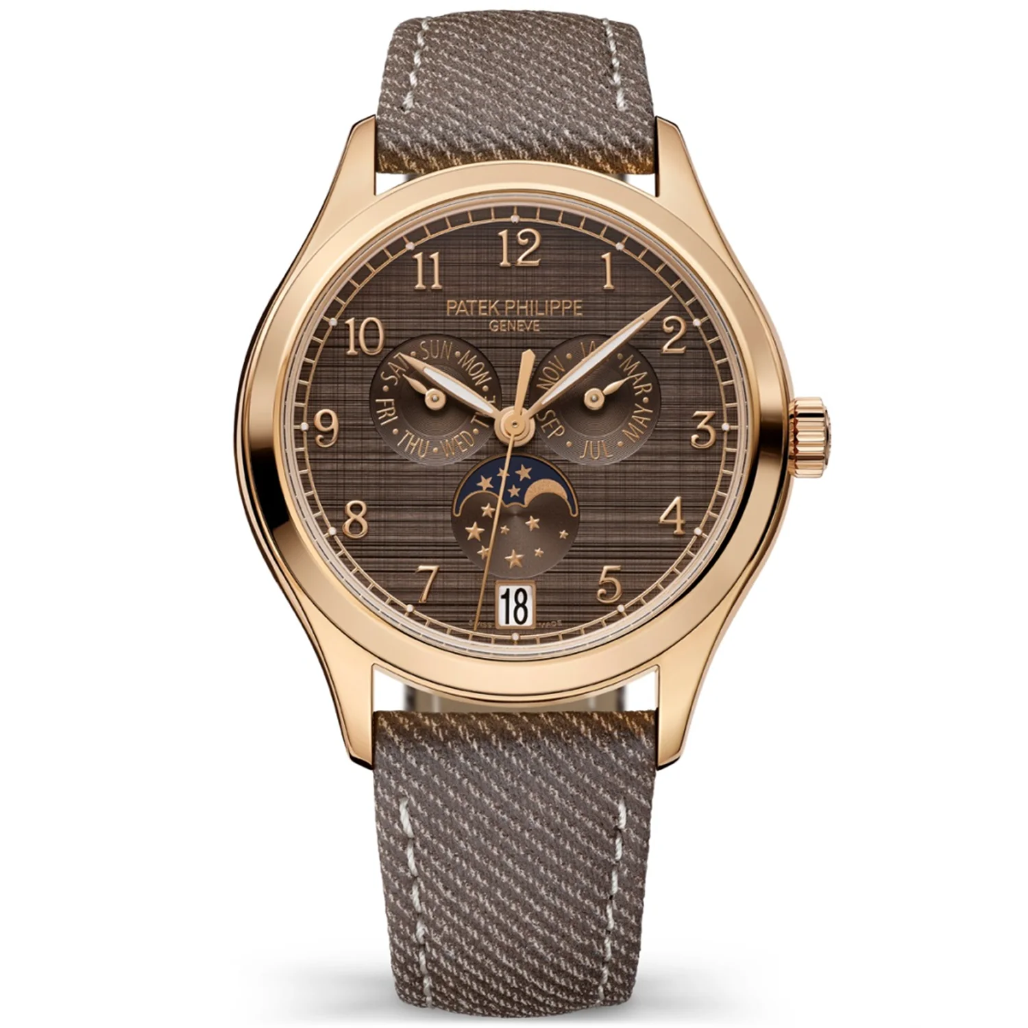 Complications Annual Calendar 18ct Rose Gold Moonphase Watch