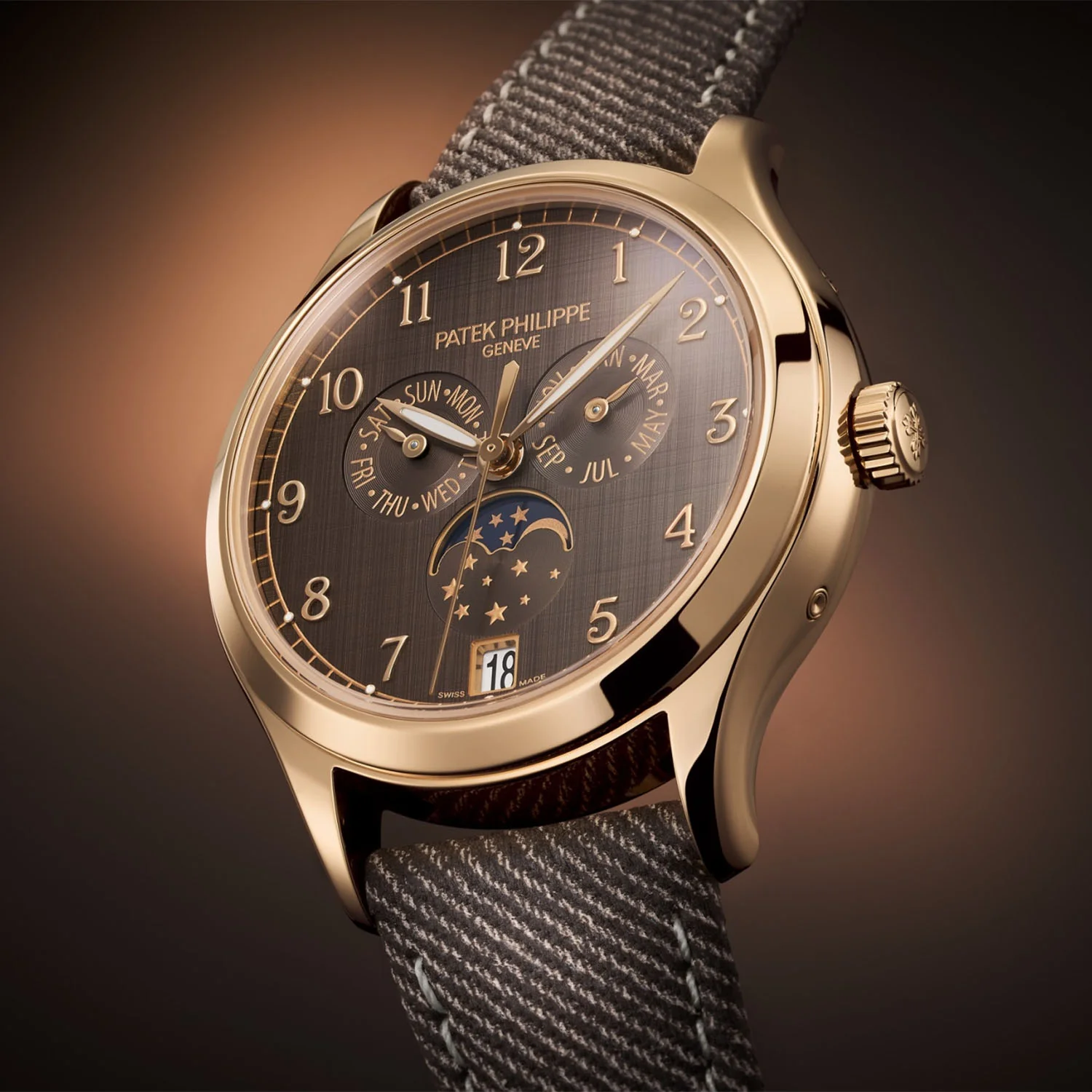 Complications Annual Calendar 18ct Rose Gold Moonphase Watch - Image 2