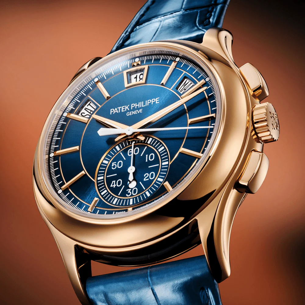 Complications 42mm Blue Dial Annual Calendar Flyback Chronograph Watch - Image 2