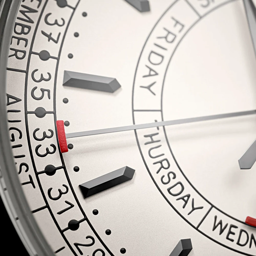 Complications Calatrava Weekly Calendar 40mm Steel Mens Watch - Image 3