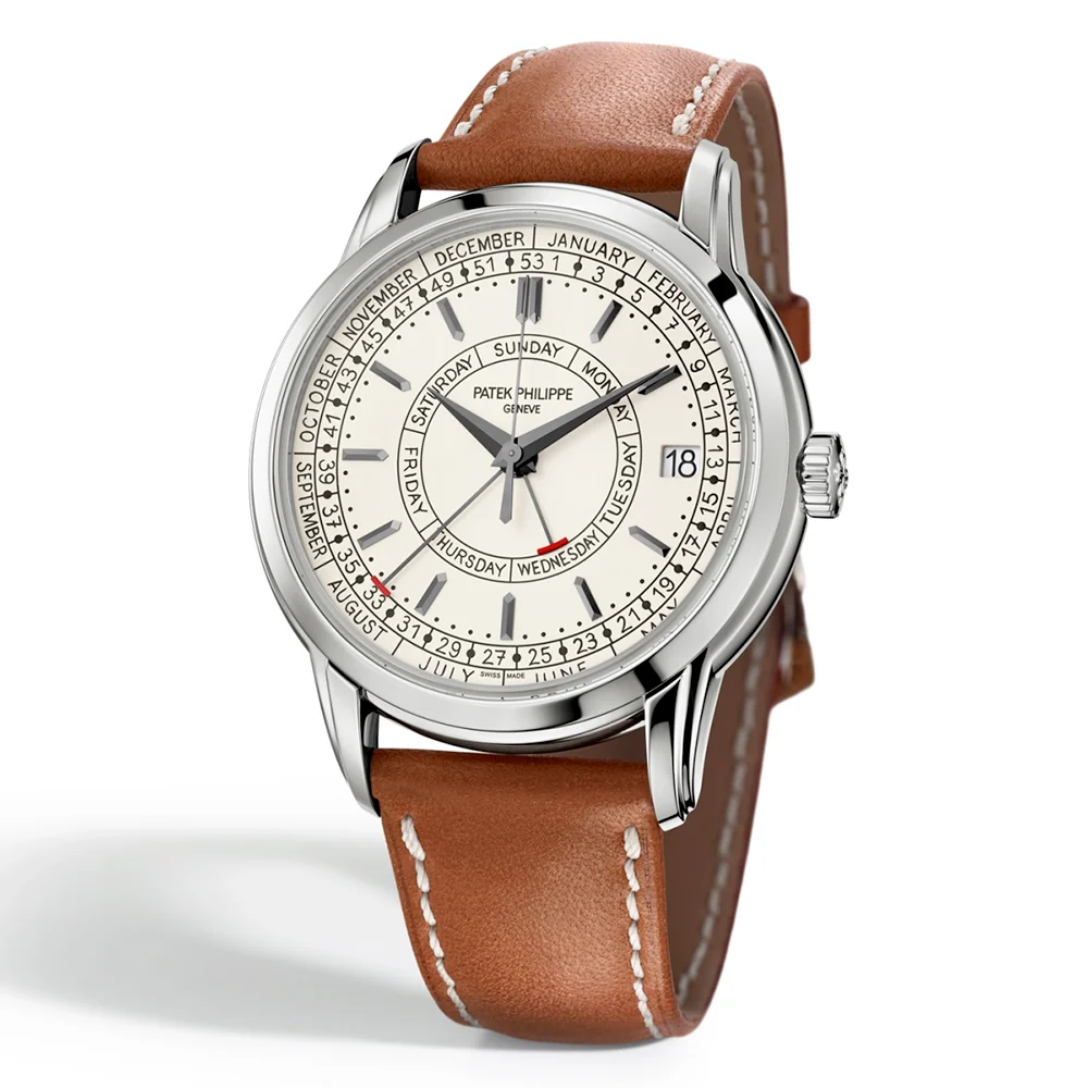 Complications Calatrava Weekly Calendar 40mm Steel Mens Watch - Image 8