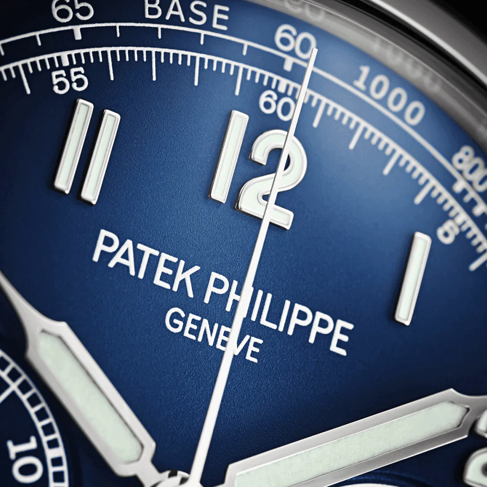 Complications 41mm Blue Dial Manual-Wind Chronograph Watch - Image 3