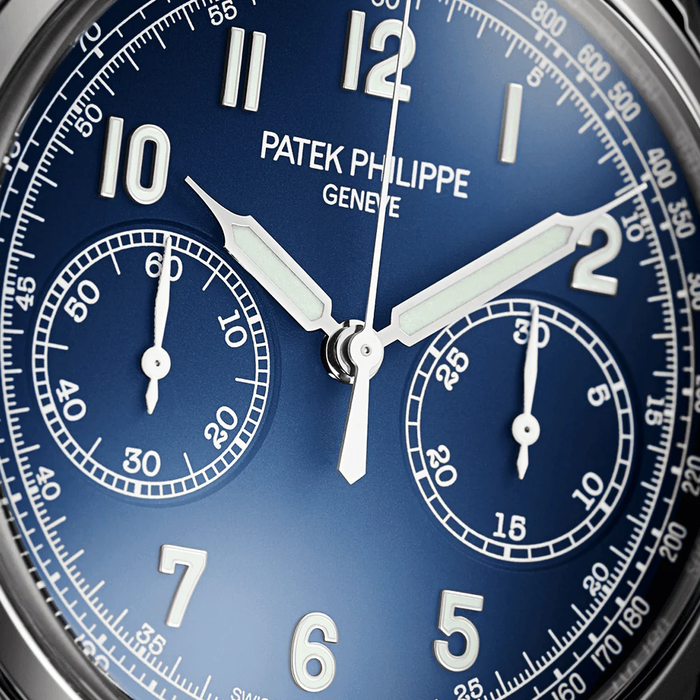 Complications 41mm Blue Dial Manual-Wind Chronograph Watch - Image 5