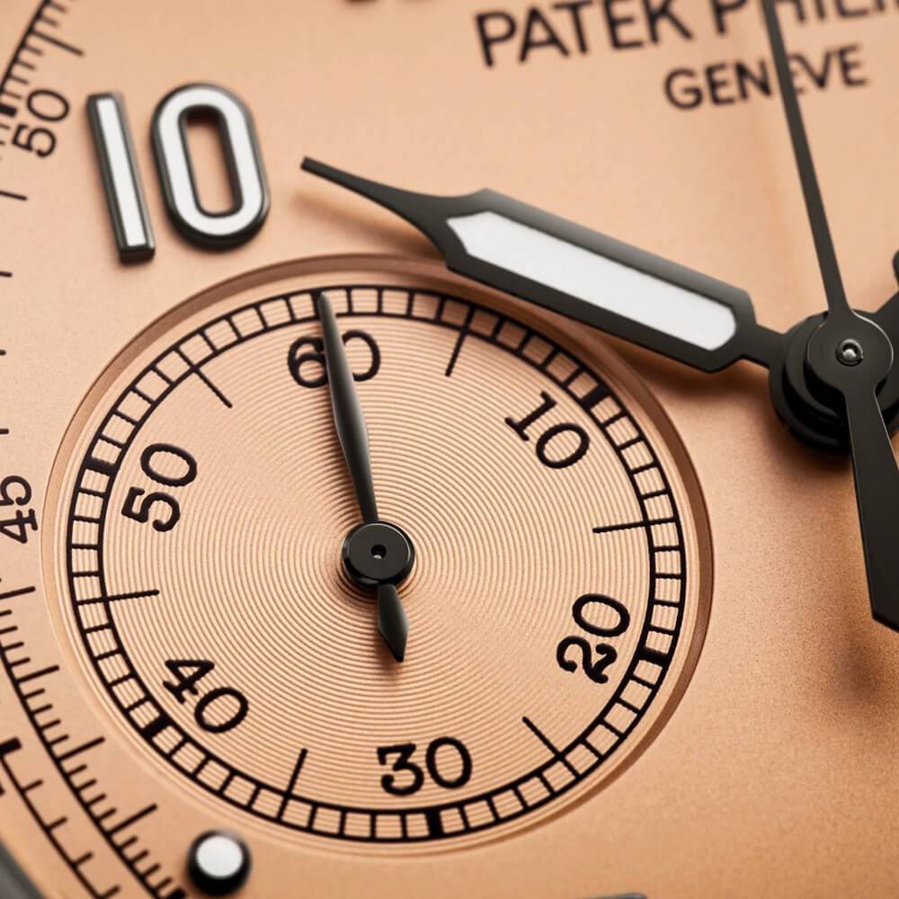 Complications 41mm Rose-Gilt Dial Manual-Wind Chronograph Watch - Image 2