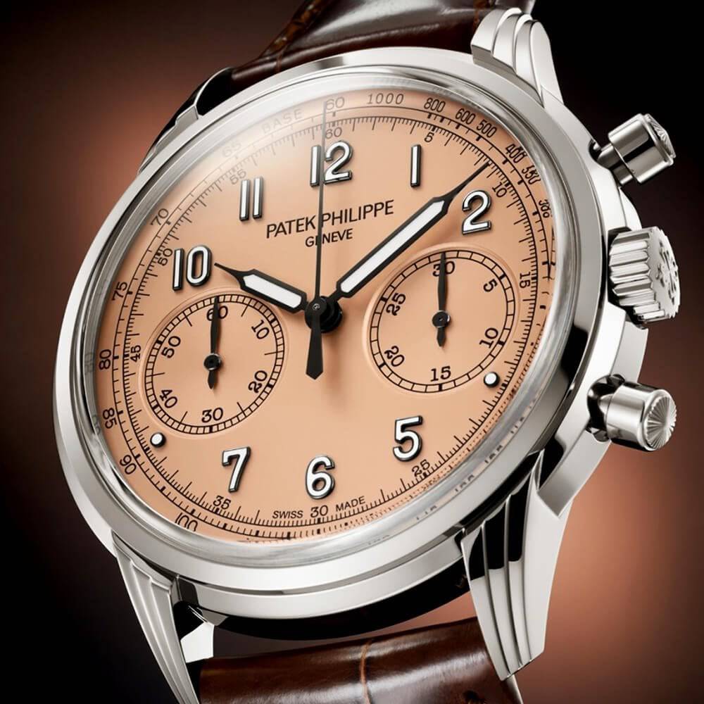 Complications 41mm Rose-Gilt Dial Manual-Wind Chronograph Watch - Image 3