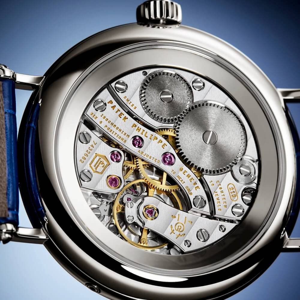 Complications Moonphase 33mm Blue Sunburst Dial Ladies Watch - Image 6
