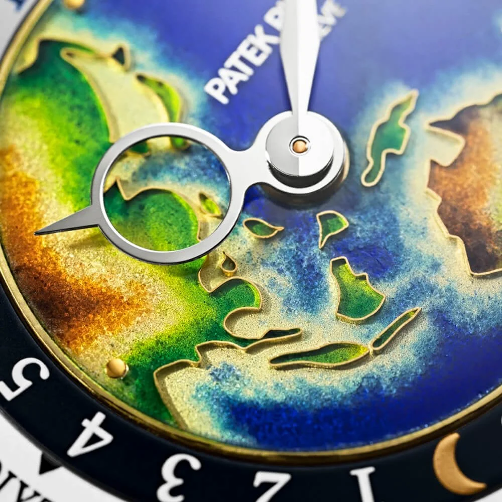 Complications World Time 39mm Enamel Dial Men's Automatic Watch - Image 5