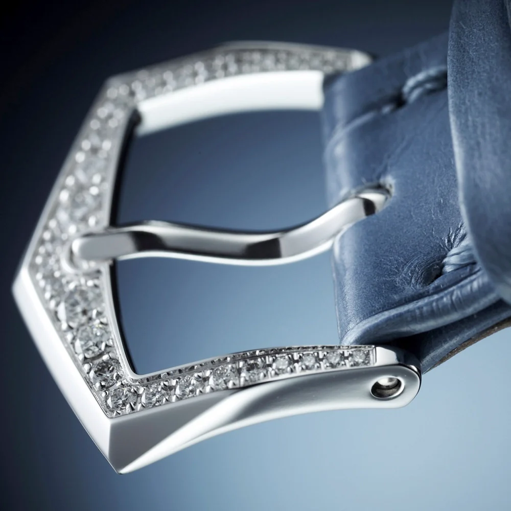 Complications World Time 36mm Blue Dial Diamond Set Watch - Image 4