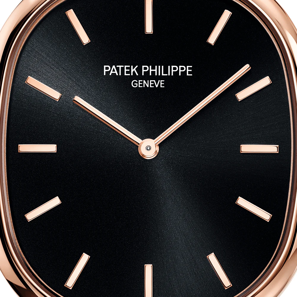 Golden Ellipse 18ct Rose Gold Black Dial Men's Automatic Watch - Image 2
