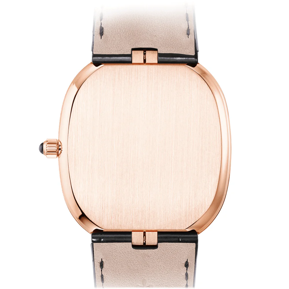 Golden Ellipse 18ct Rose Gold Black Dial Men's Automatic Watch - Image 4