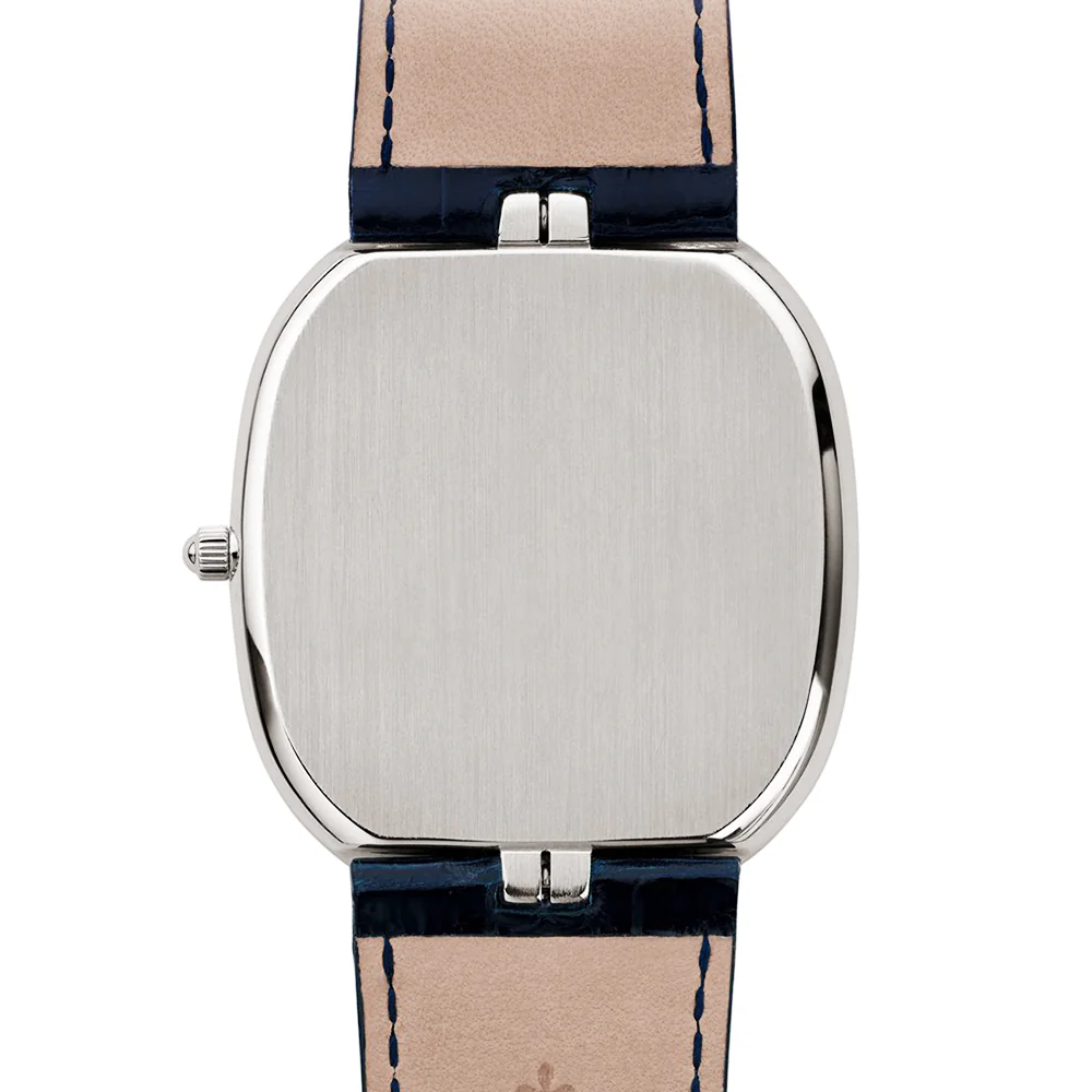Golden Ellipse Platinum Blue Sunburst Dial Men's Automatic Watch - Image 3