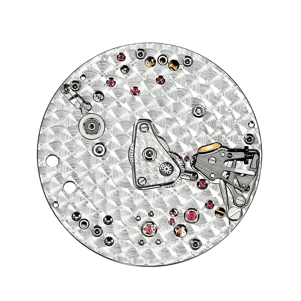 Golden Ellipse Platinum Blue Sunburst Dial Men's Automatic Watch - Image 6