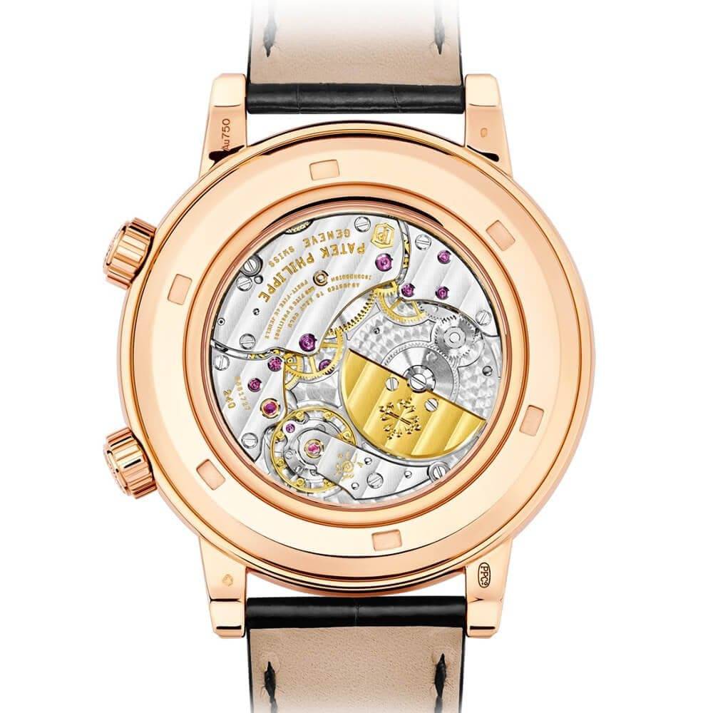 Grand Complications 44mm 18ct Rose Gold Celestial Moon Age Watch - Image 3