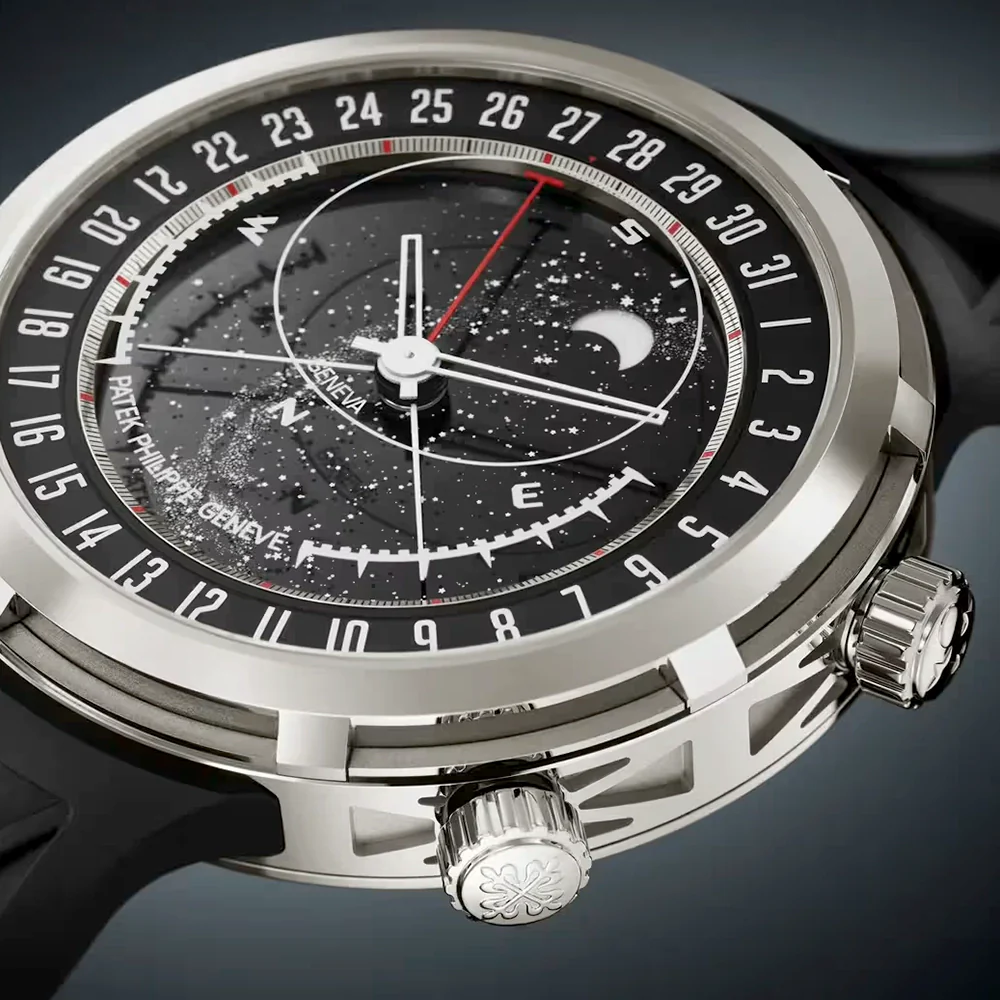 Grand Complications Celestial 47mm 18ct White Gold Sunrise/Sunset Watch - Image 4
