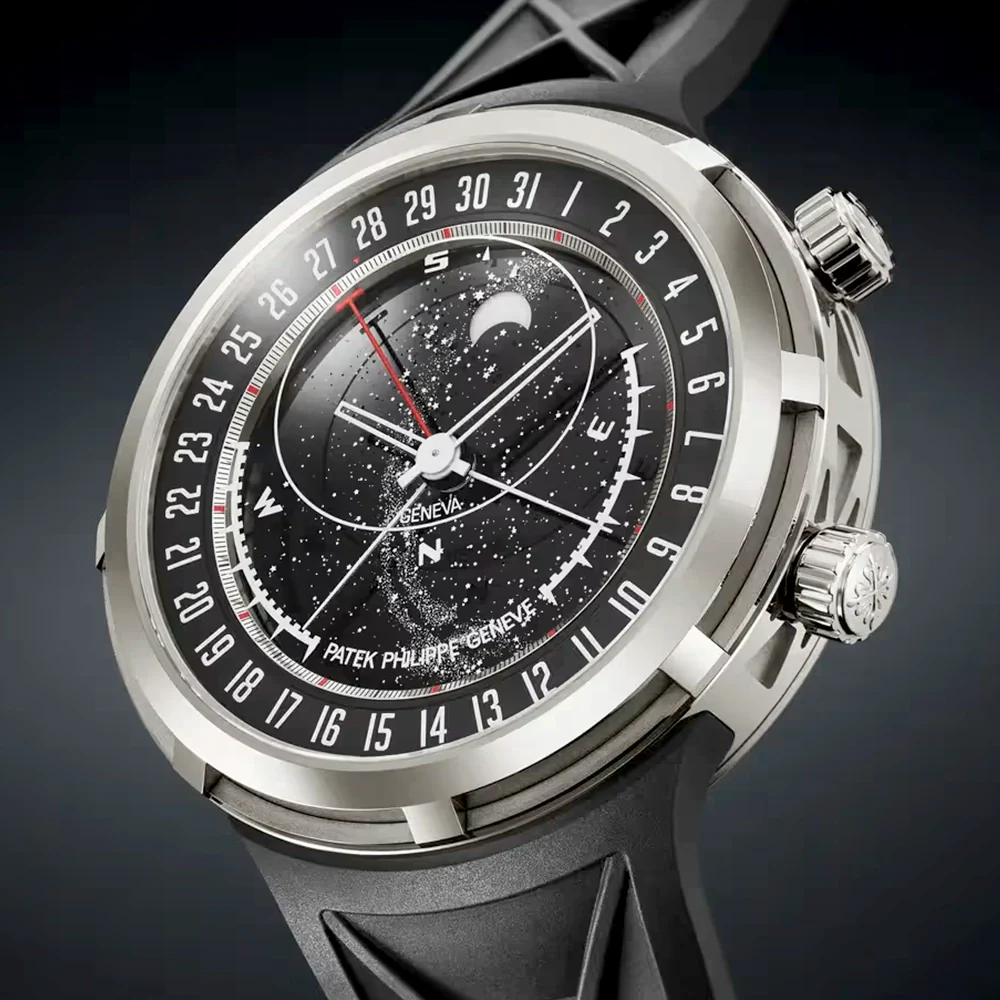 Grand Complications Celestial 47mm 18ct White Gold Sunrise/Sunset Watch - Image 5