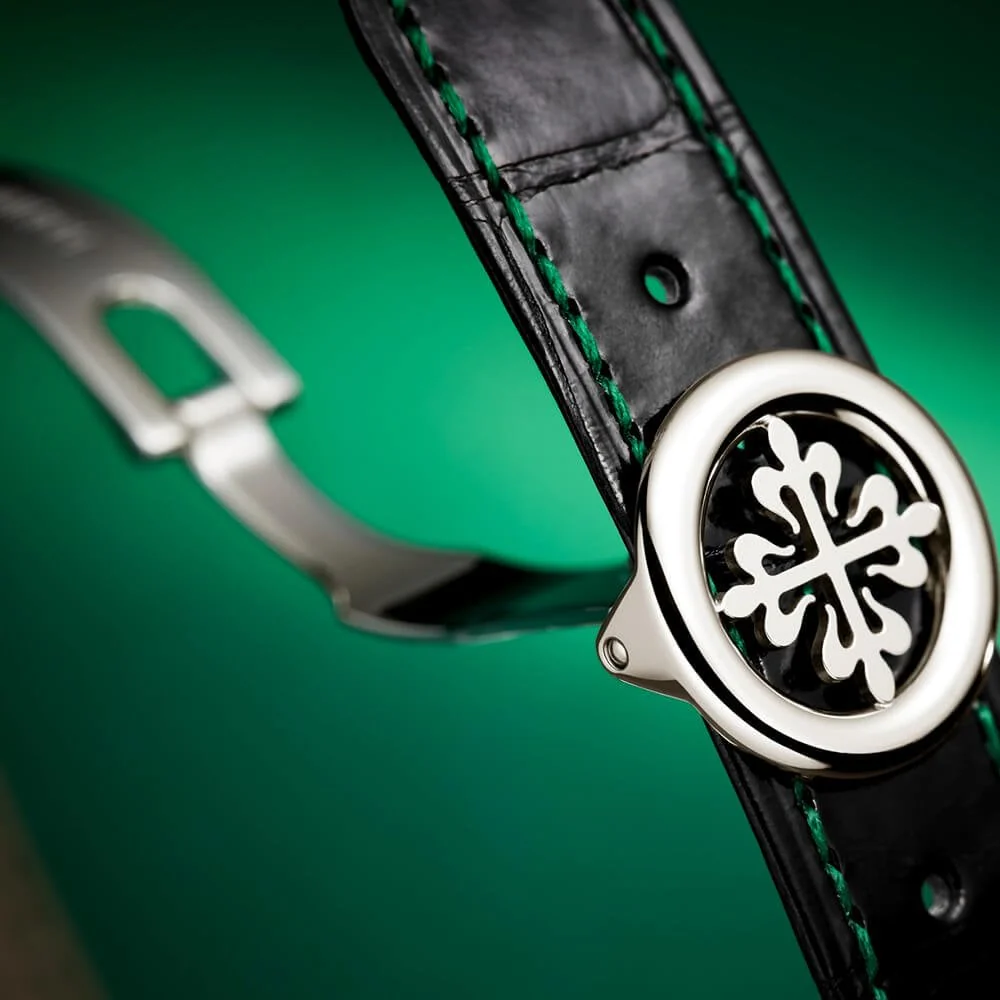 Grand Complications 41mm Platinum Green Dial Perpetual Calendar Watch - Image 5