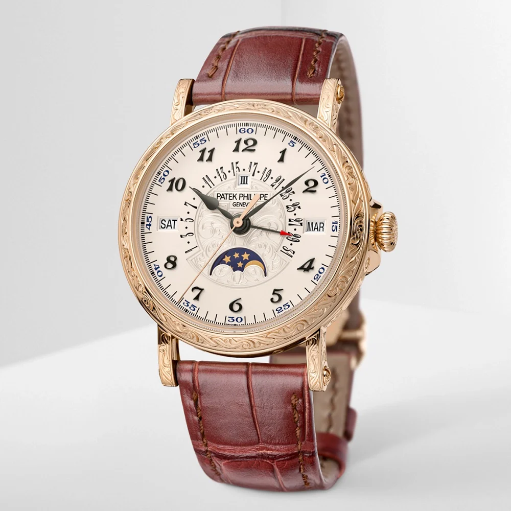 Grand Complications Rare Handcrafts Retrograde Perpetual Calendar Watch - Image 7