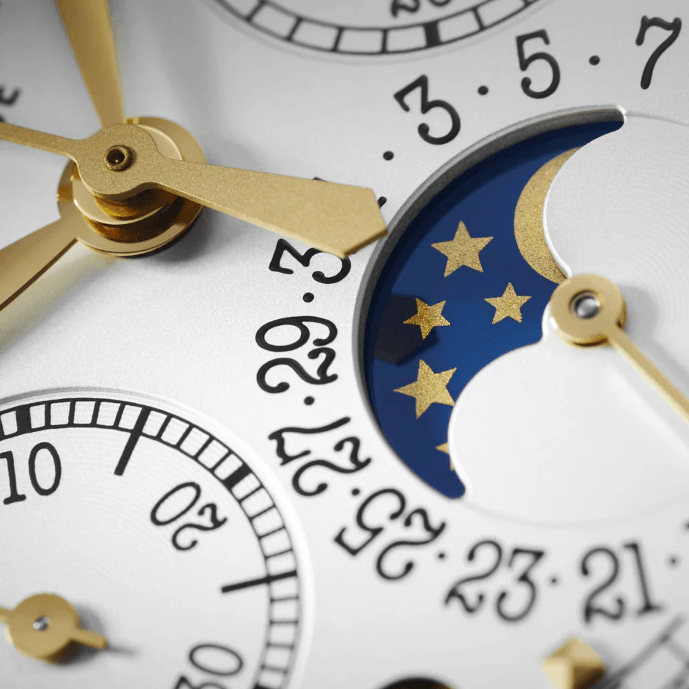 Grand Complications 41mm 18ct Yellow Gold Perpetual Calendar Watch - Image 3