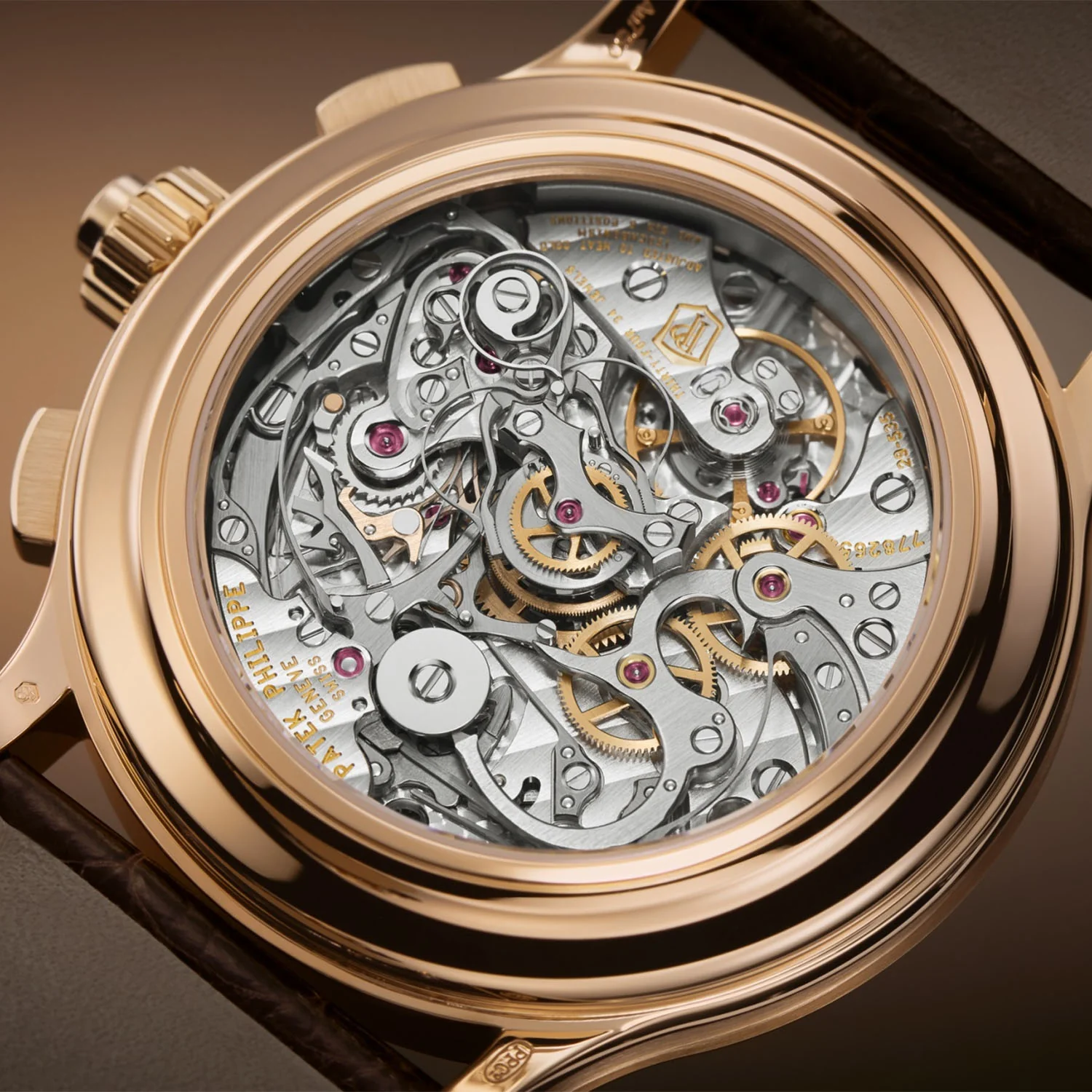 Grand Complications 18ct Rose Gold Split-Seconds Chronograph Watch - Image 5