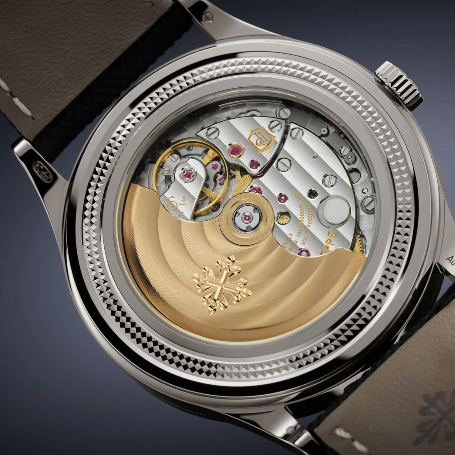 Grand Complications Retrograde Perpetual Calendar Sapphire Dial Watch - Image 7