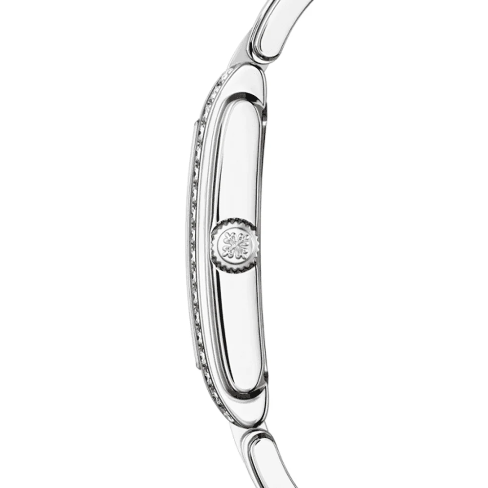 Twenty~4 Diamond Set Bezel Blue Dial Ladies Bracelet Watch - Image 2