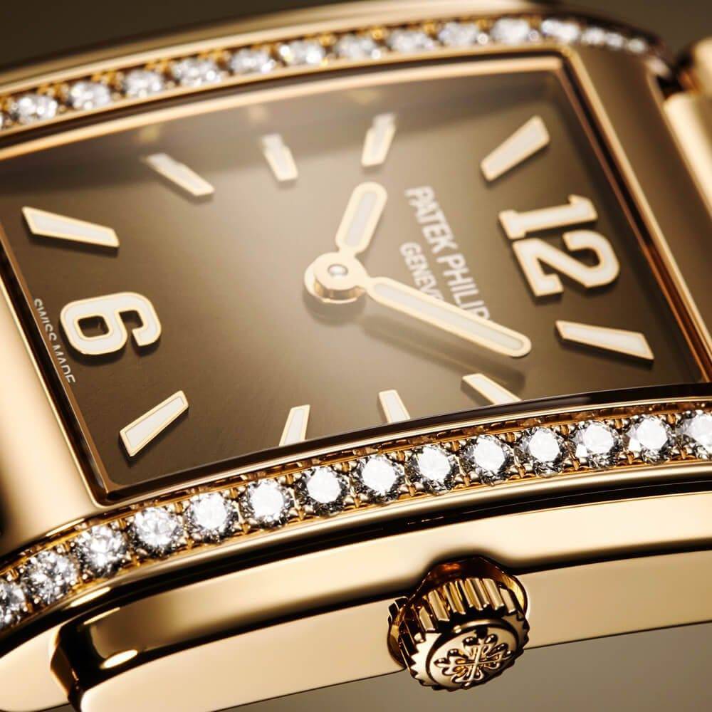 Twenty-4 18ct Rose Gold & Chocolate Brown Dial Ladies Bracelet Watch - Image 2