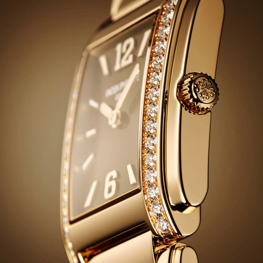 Twenty-4 18ct Rose Gold & Chocolate Brown Dial Ladies Bracelet Watch - Image 5