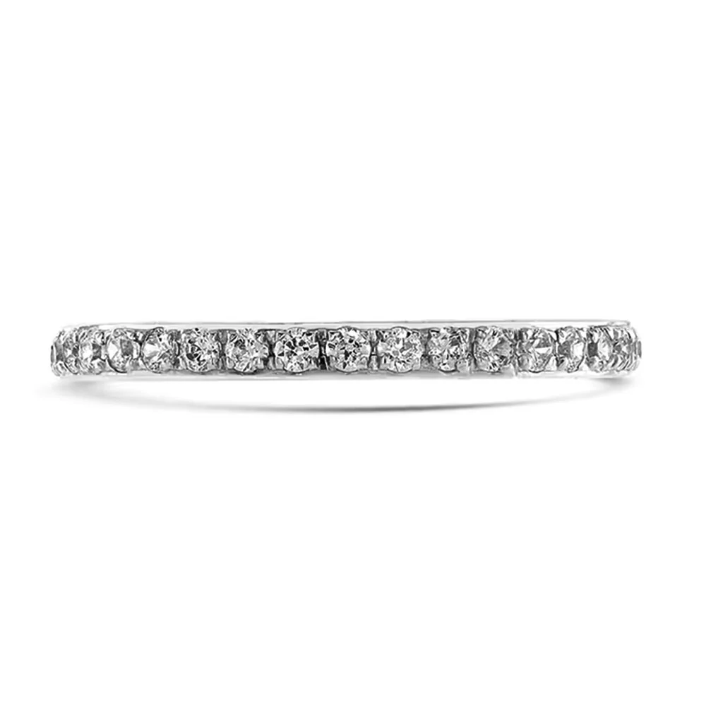 Brown & Newirth Platinum Round Brilliant Diamond Full Eternity Ring - Image 2