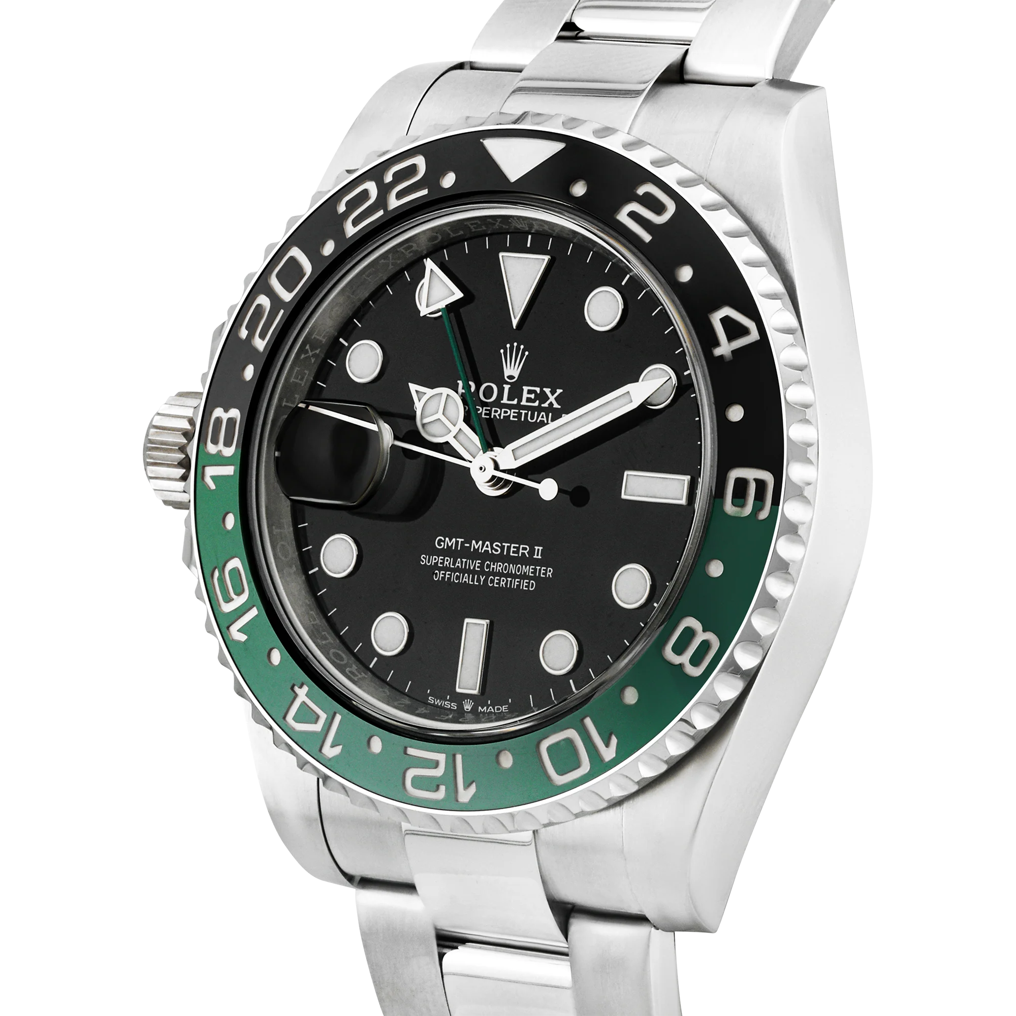 Rolex GMT-Master II 'Sprite' Left-Hand Oyster Bracelet Watch (2022) - Image 2
