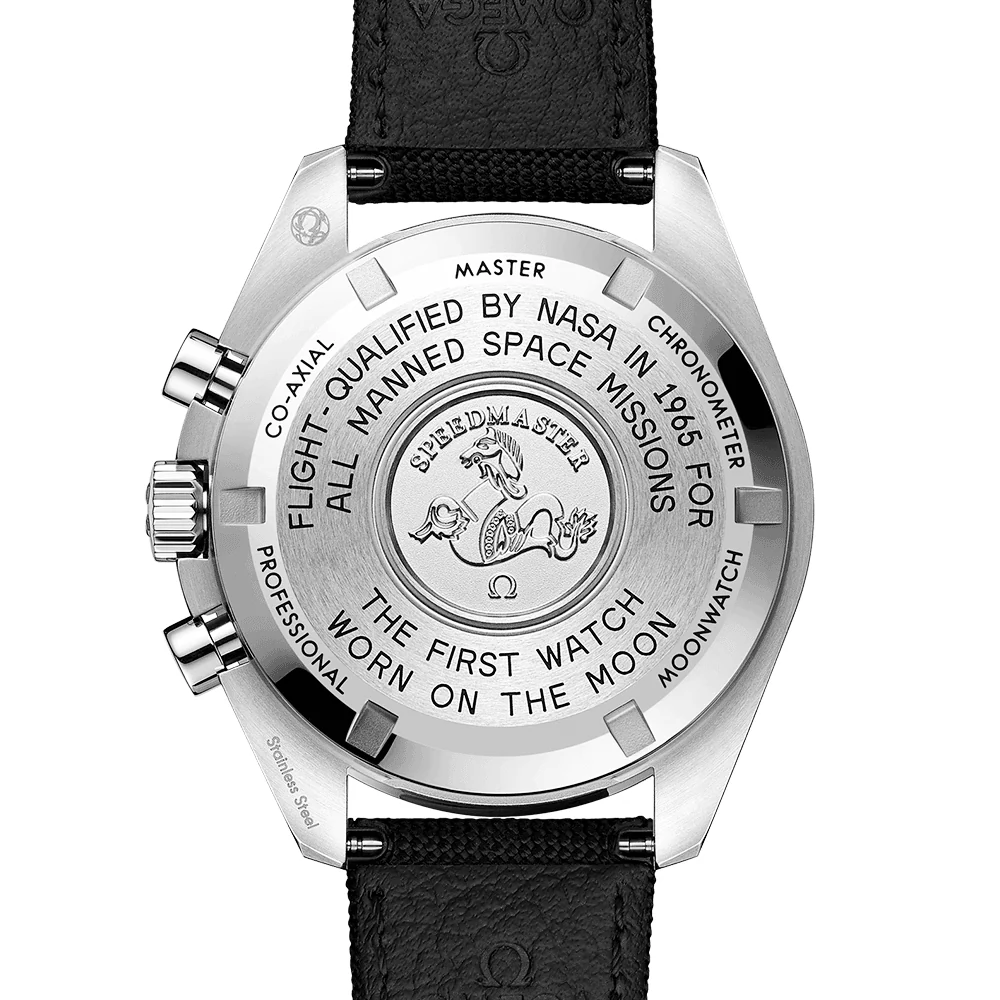 Speedmaster Moonwatch 42mm Nylon Strap Chronograph Watch - Image 6