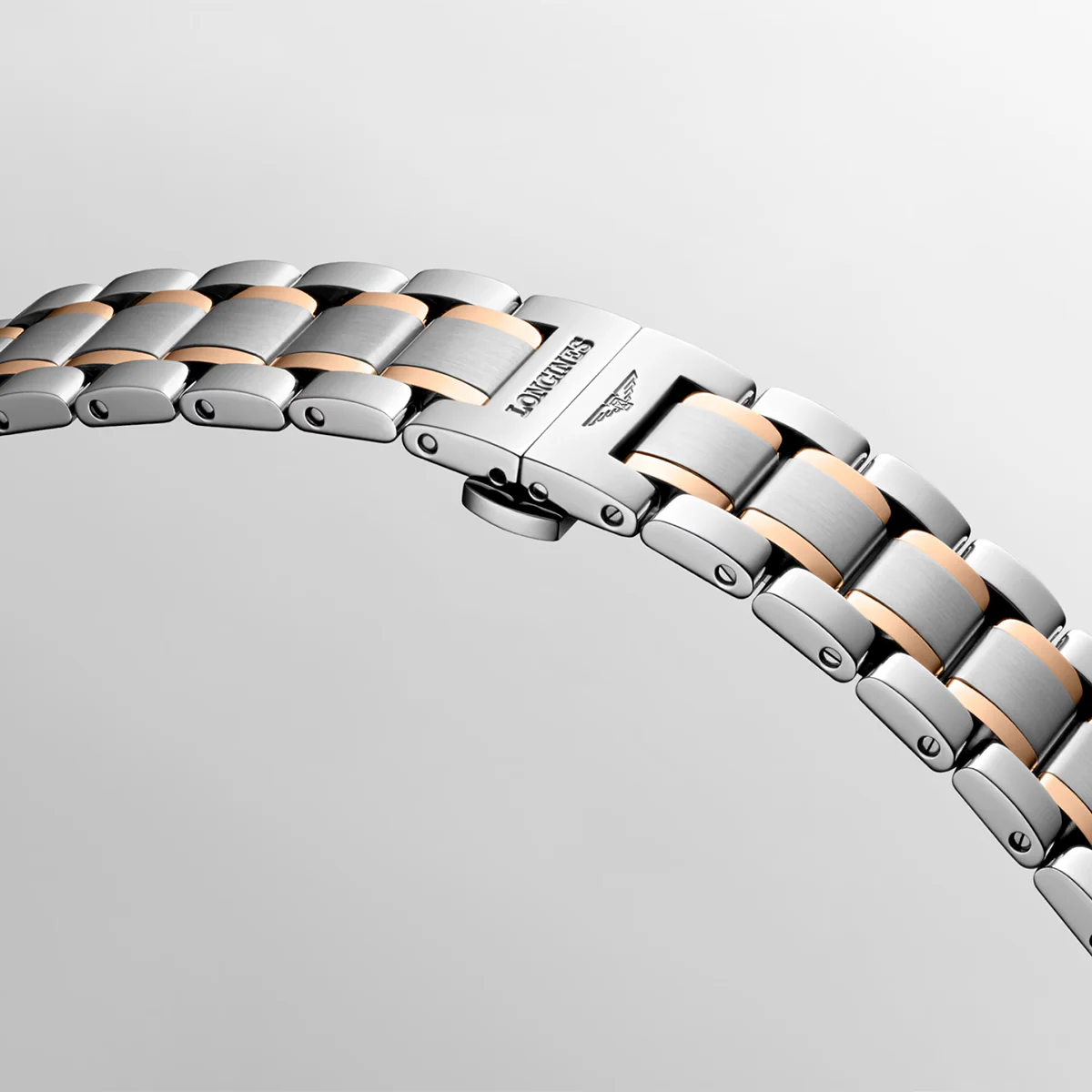 Spirit 34mm Silver Dial Automatic Steel and Rose Gold Bracelet Watch - Image 6