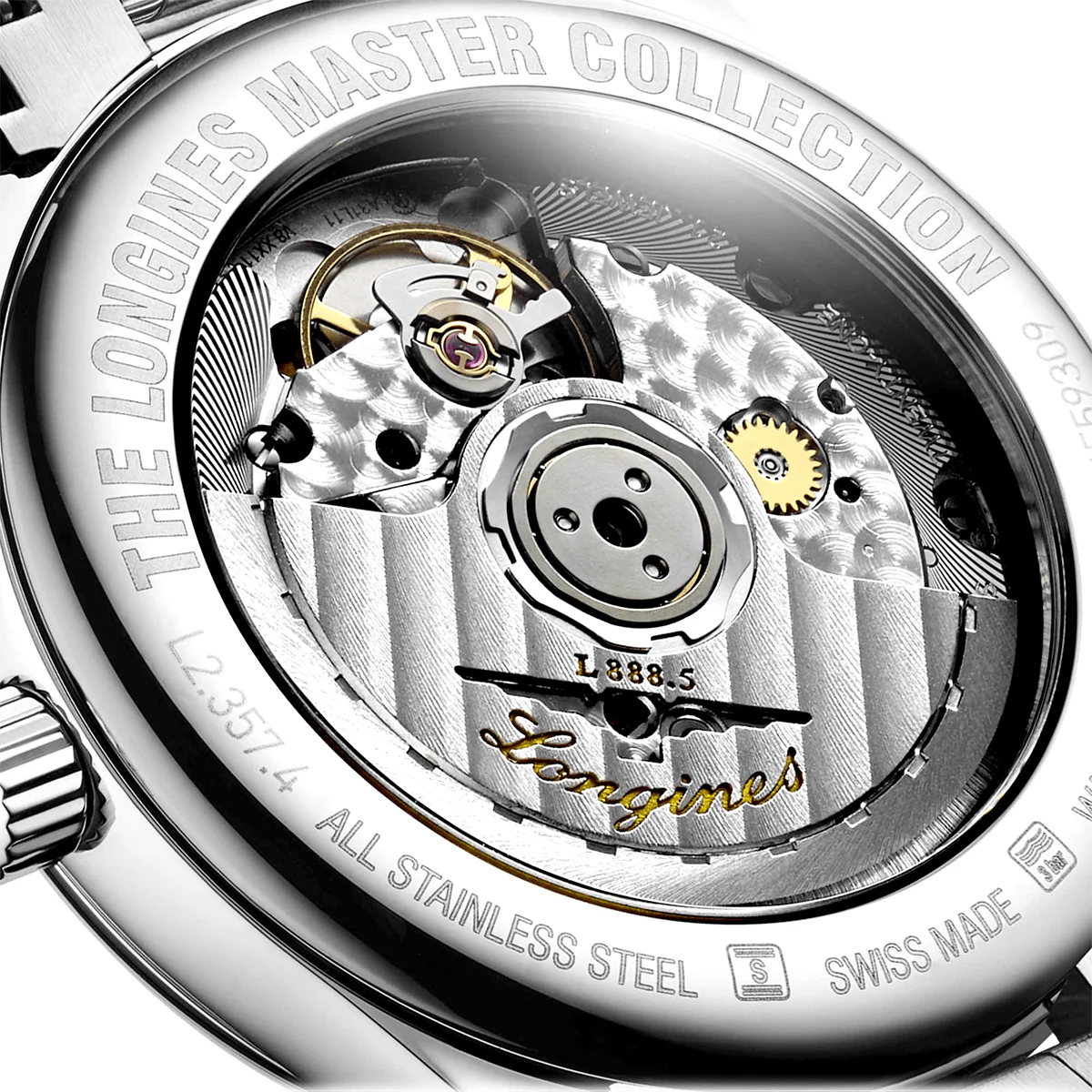 Spirit 34mm Silver Dial Automatic Bracelet Watch - Image 3