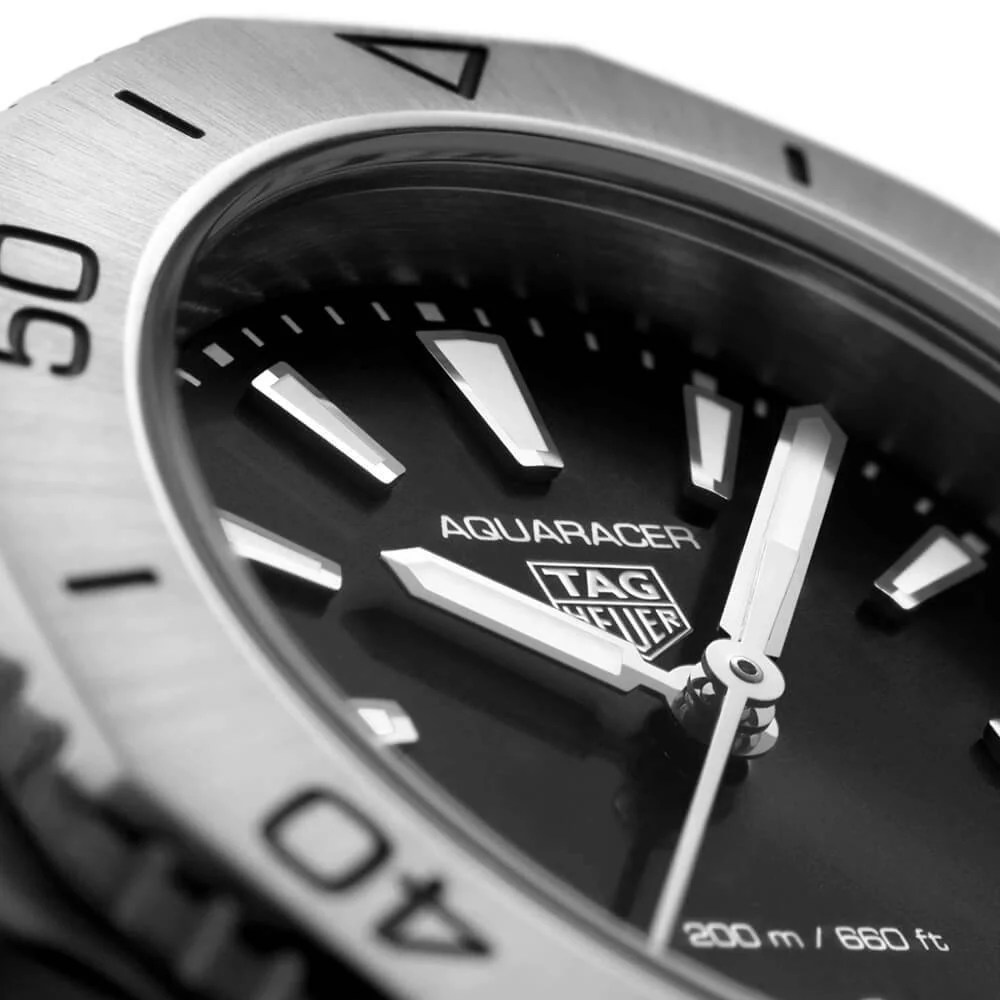 Aquaracer Professional 200 30mm Black Dial Ladies Bracelet Watch - Image 2