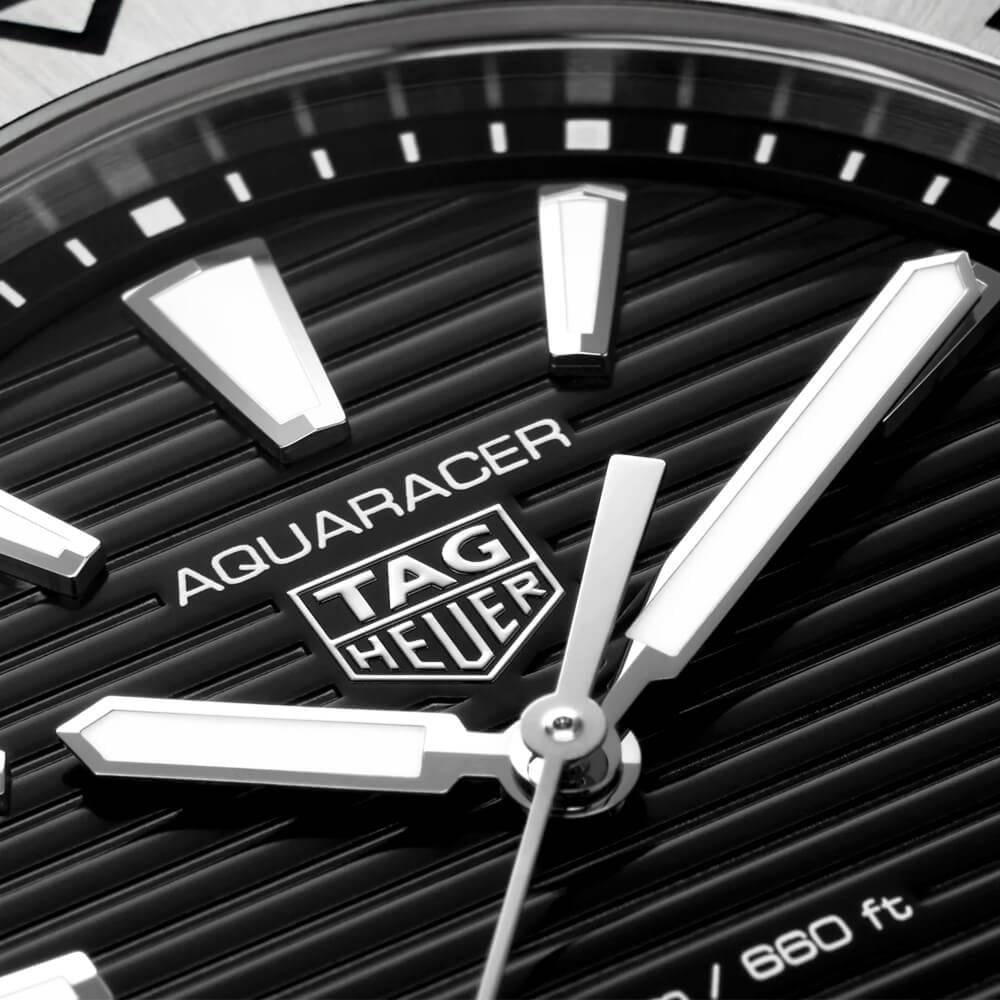 Aquaracer Professional 200 40mm Black Dial Men's Bracelet Watch - Image 2