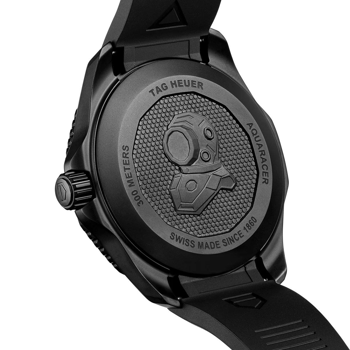 Aquaracer Nightdiver 43mm Ceramic Bezel Mens Automatic Strap Watch - Image 4