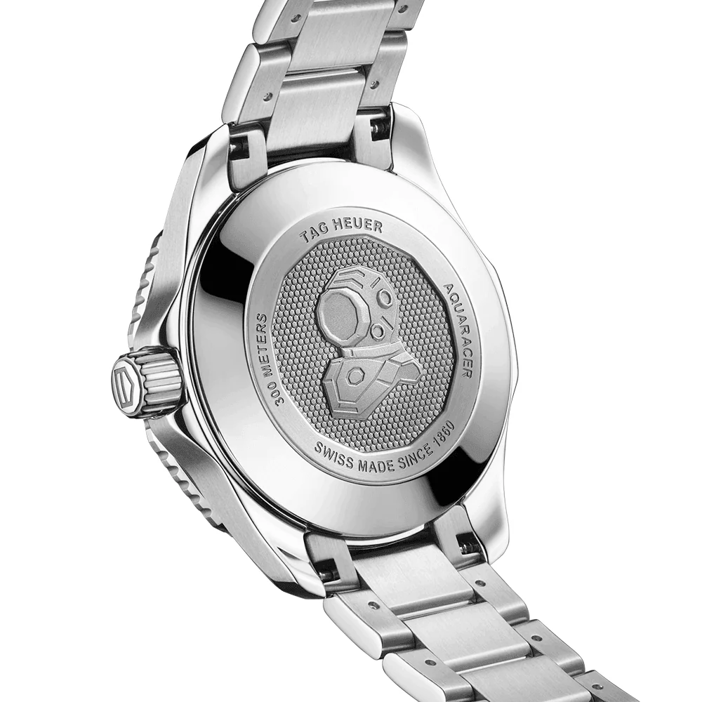 Aquaracer 36mm Pink Diamond Dial & Ceramic Bezel Ladies Automatic Watch - Image 4