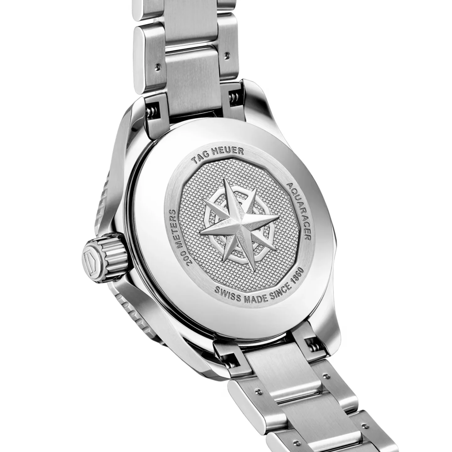 Aquaracer Professional 200 Date 30mm Red Diamond Dial Automatic Watch - Image 3