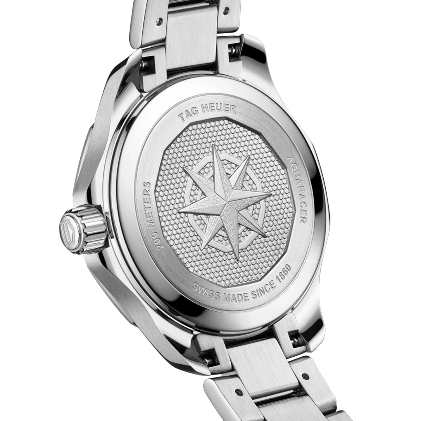 Aquaracer Professional 200 Solargraph 34mm Mother of Pearl Diamond Dial Watch - Image 5