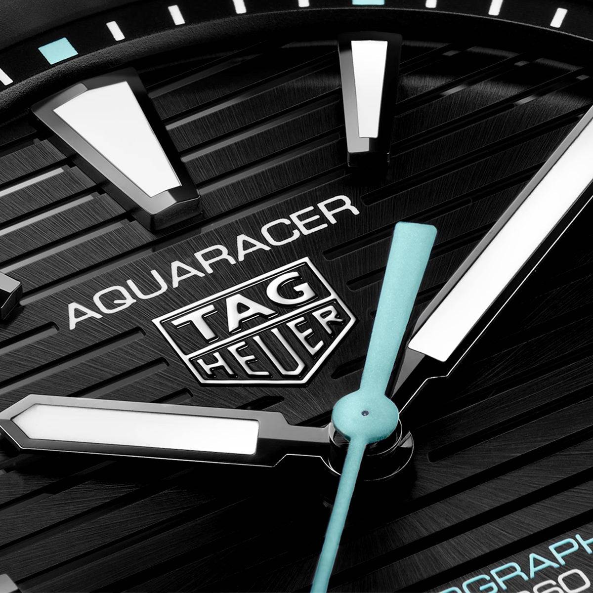 Aquaracer Professional 200 Solargraph 40mm Black Dial Bracelet Watch - Image 2