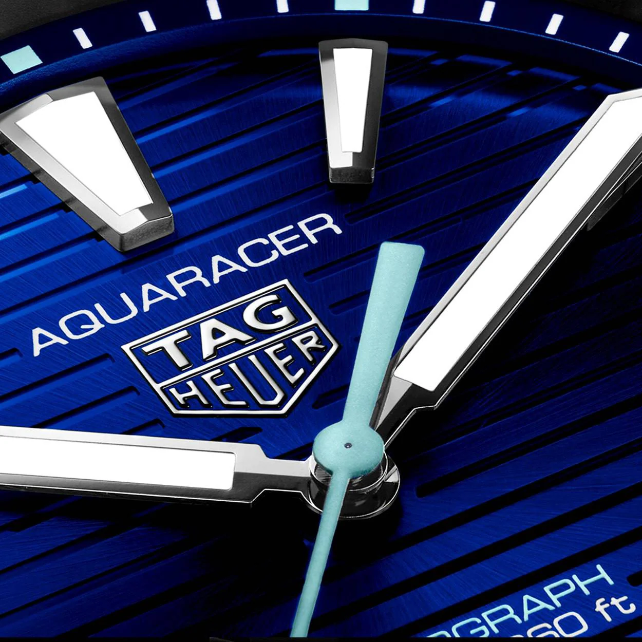 Aquaracer Professional 200 Solargraph 40mm Blue Dial Bracelet Watch - Image 2
