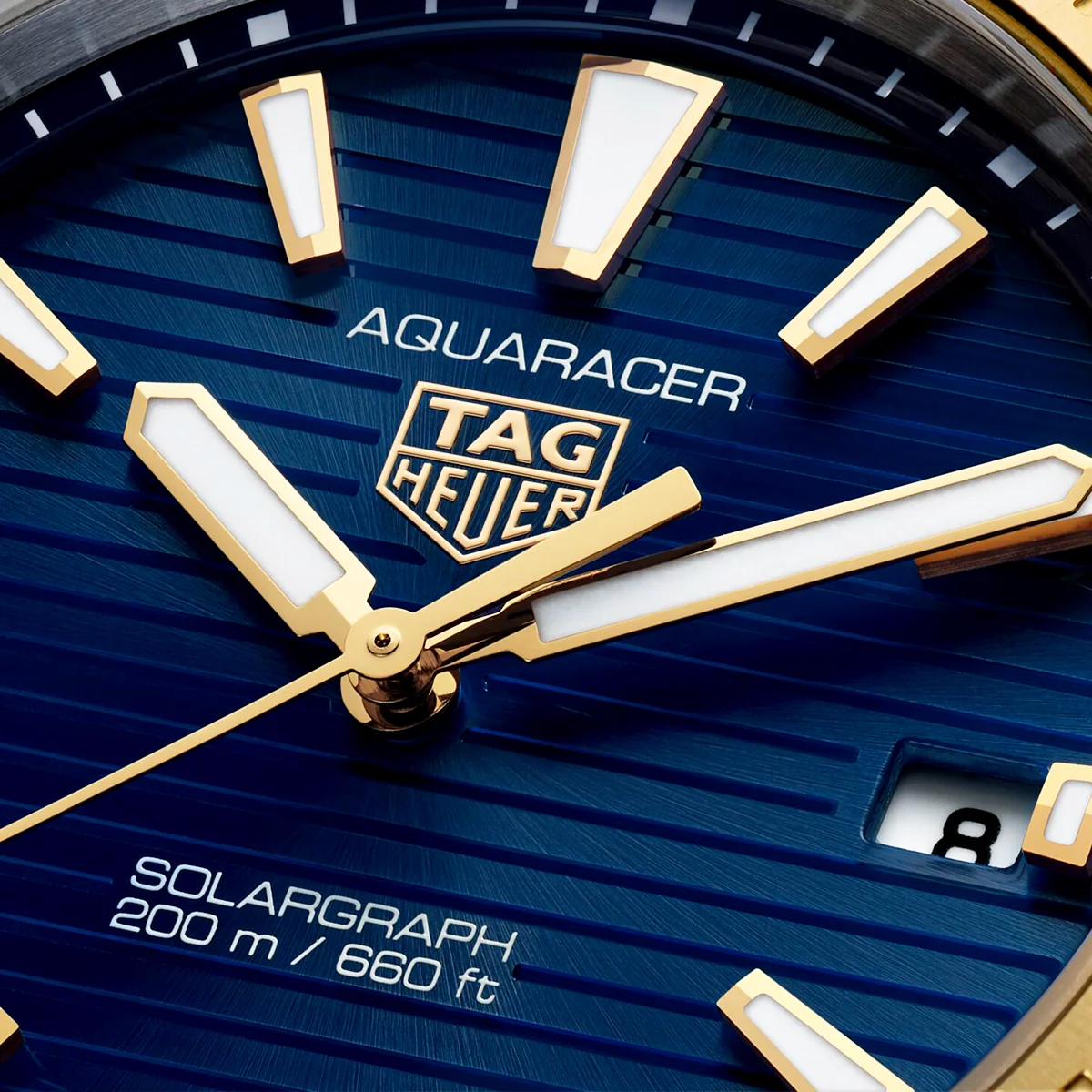 Aquaracer Professional 200 Solargraph 40mm Two-Tone Bracelet Watch - Image 3