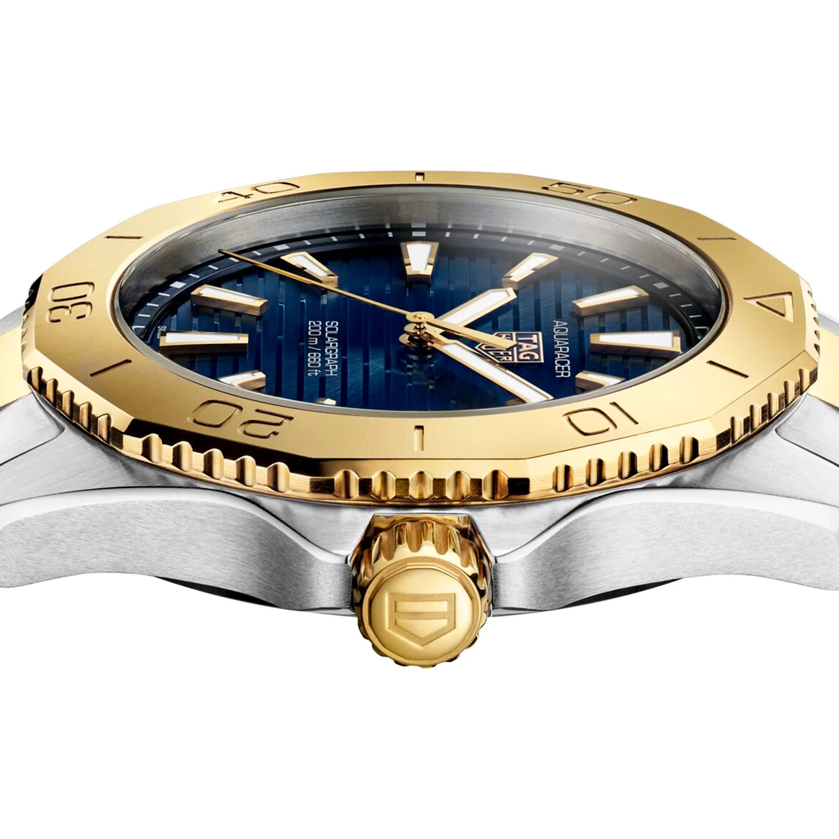 Aquaracer Professional 200 Solargraph 40mm Two-Tone Bracelet Watch - Image 4