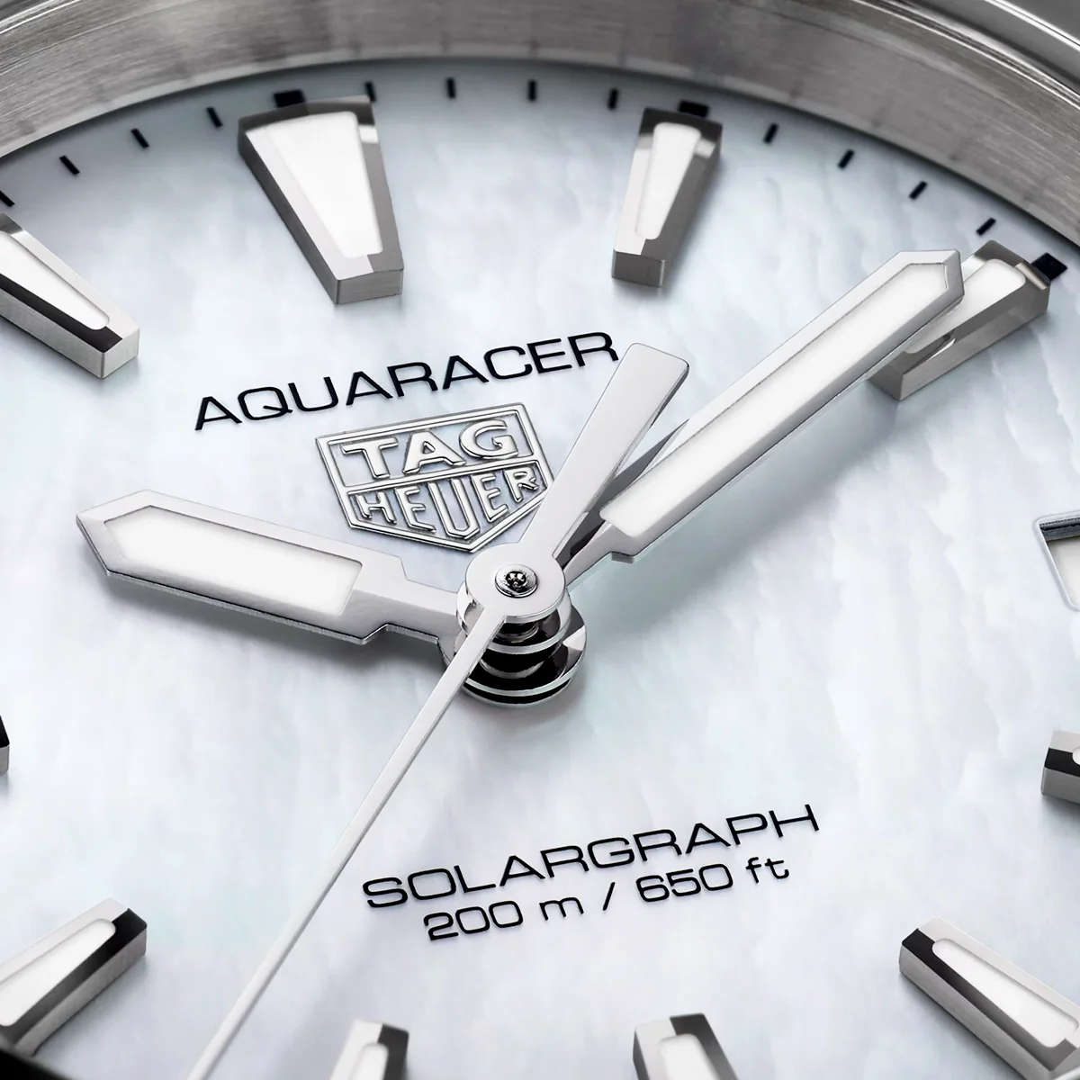 Aquaracer Professional 200 Solargraph 34mm Mother of Pearl Dial Watch - Image 2